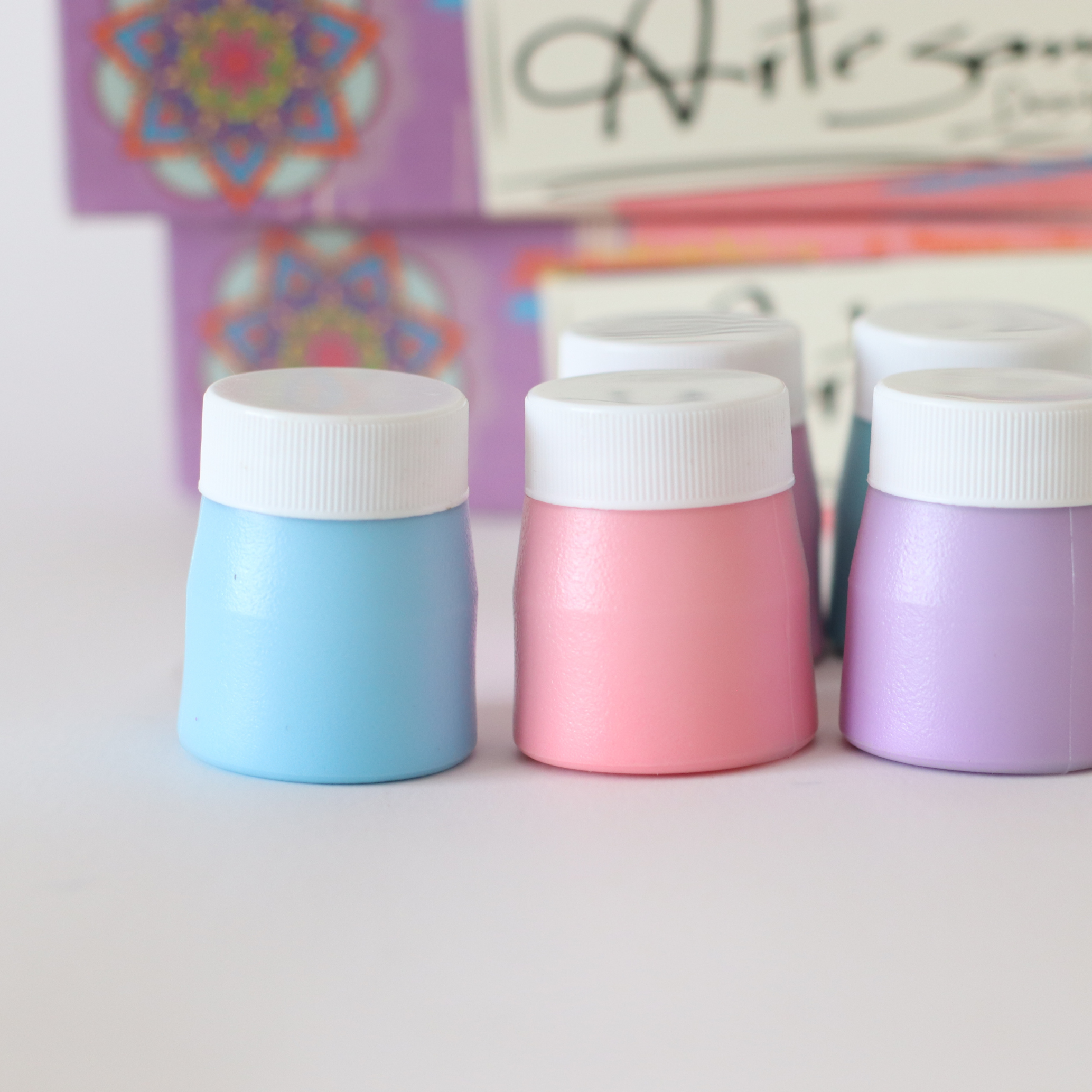Témpera ARTESANO DESIGN MATE, 6 colores Pasteles